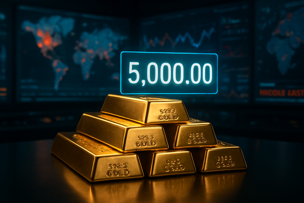 Gold Shatters $5,000: Geopolitics and 'Dollar Decoupling' Fuel Historic Rally