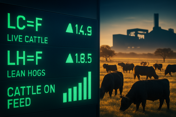 Livestock Markets Surge as 'Cattle on Feed' Report Confirms Deepening Supply Crunch