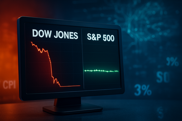 Inflation Relief Halts Market Bloodletting: S&P 500 and Dow Hold Firm as Tech Slump Persists