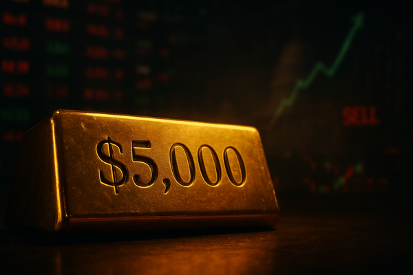 Gold shatters $5,000: A new era for global finance as 'Sell America' trade takes hold