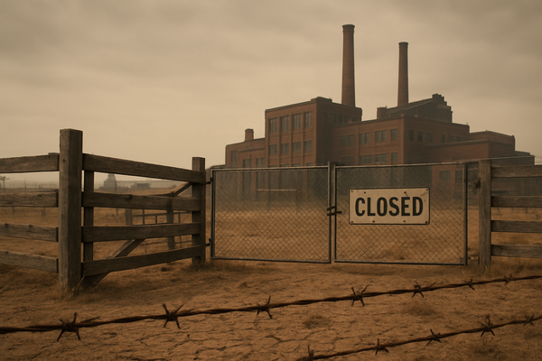 The Empty Corrals: Cargill Shuts Milwaukee Plant as U.S. Cattle Crisis Hits 75-Year Low