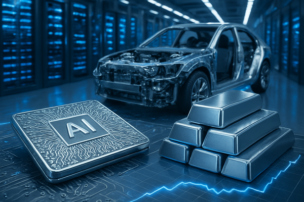 The Conductive Revolution: Silver Prices Find High-Voltage Floor as AI and EV Demand Intensify