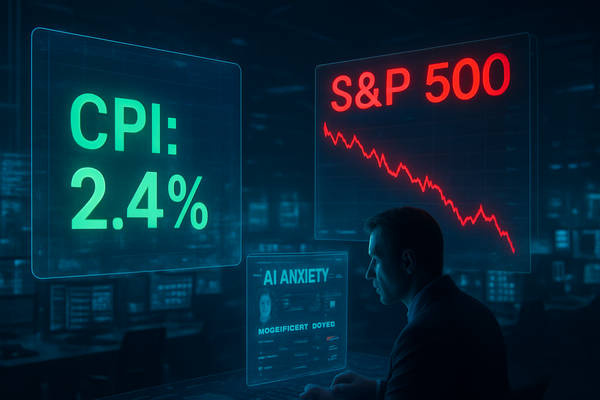 S&P 500 Skids Toward Weekly Loss Despite Cooling Inflation: The 2026 AI Paradox