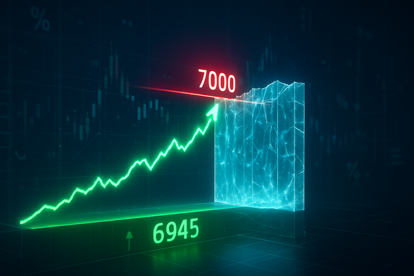 The 7,000 Siege: S&P 500 Grapples with Massive ‘Gamma Wall’ as Traders Eye Crucial 6,945 Support