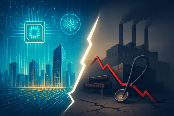 The Great Divergence: AI Supremacy Masks a Hidden Bear Market in Healthcare and Industrials
