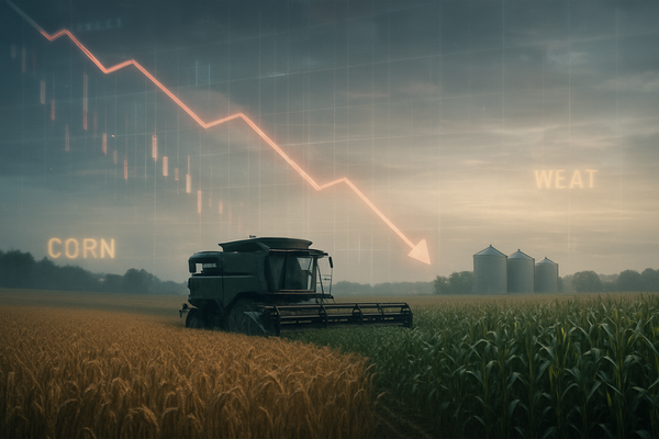Harvest of Plenty, Profit of None: Grain Futures Slide as 2026 Supply Glut Looms