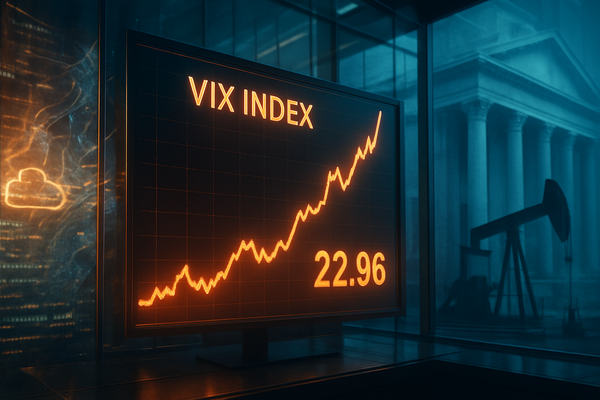 The Fear Gauge Awakens: VIX Hits 22.96 as AI ‘SaaSpocalypse’ Triggers Massive Growth-to-Value Rotation