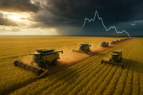 Supply Avalanche: US Soybean Futures Face Record 180 Million Ton Brazilian Harvest