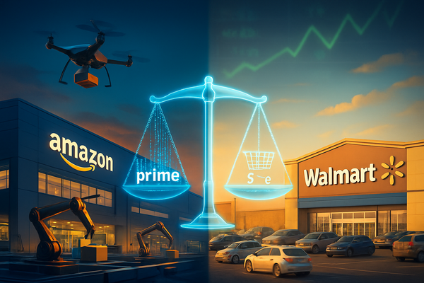 The New Titan: Amazon Surpasses Walmart as Global Revenue Leader in Historic Market Shift