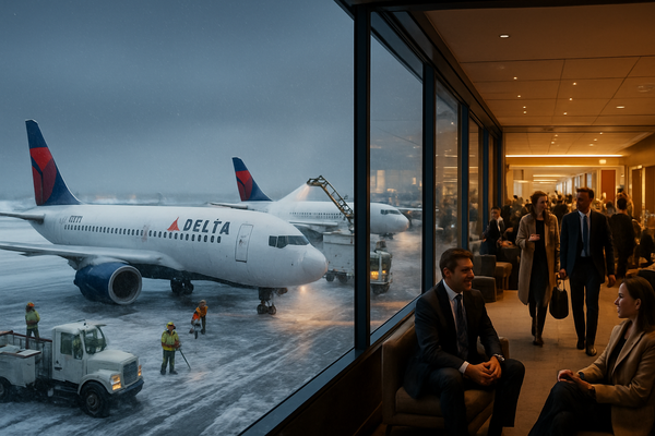 Delta Air Lines Navigates Winter Storm Disruptions and Robust Demand