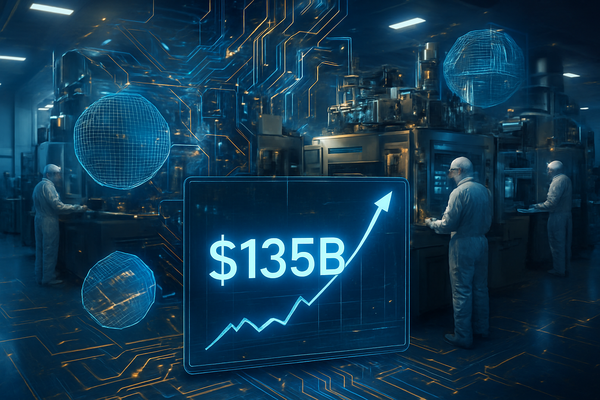 The Giga-Cycle Arrives: Global Chip Equipment Spending Set to Smash Records at $135 Billion in 2026