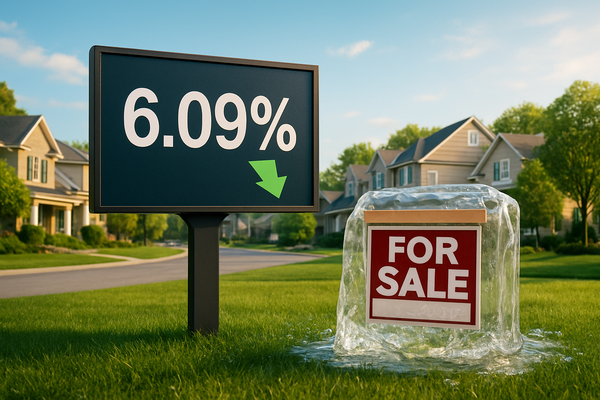 Housing Market Thaw: Mortgage Rates Hit 6.09% as ‘Lock-In’ Effect Begins to Melt