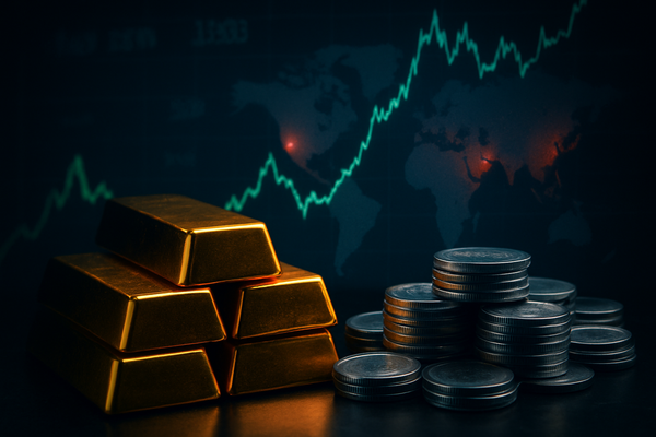 Precious Metals Reach Historic Peaks Amid Global Crisis: Gold $5,598 and Silver $121