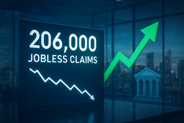 Labor Market Defies Gravity: Jobless Claims Hit 206,000 as "Higher for Longer" Reality Bites