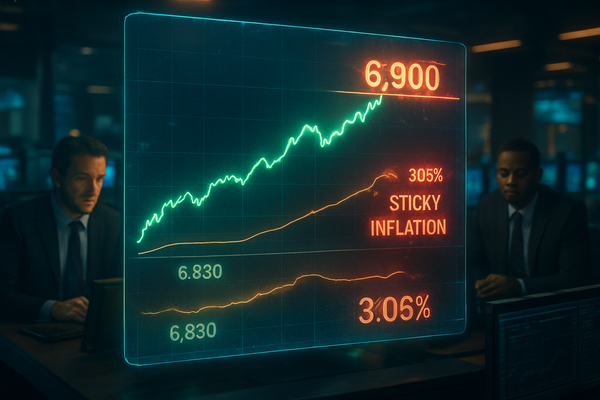 S&P 500 Teeters at 6,900 Resistance: Is 'Late-February Exhaustion' Setting the Stage for a Spring Slide?