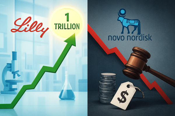 The Great GLP-1 Divergence: Eli Lilly Surges Toward Trillion-Dollar Dominance as Novo Nordisk Falters on U.S. Price Cuts