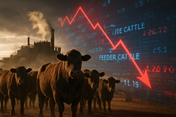 Panic in the Pits: JBS Strike Threat Triggers Algorithmic Sell-Off Amidst Record-High Cattle Prices