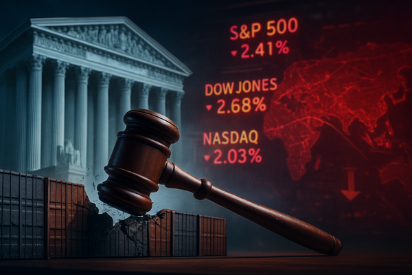 Constitutional Checkmate: Supreme Court Voids Trump’s Sweeping Tariffs, Sparking Global Market Turmoil