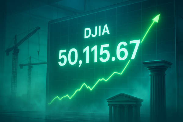 The 50,000 Summit: Dow Jones Makes History as Industrial Strength and Financial Resilience Power Record-Breaking Rally