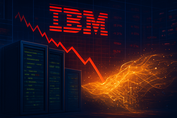 Big Blue’s Brutal Monday: IBM Shares Crater 13% as AI Breakthrough Threatens Mainframe Stronghold