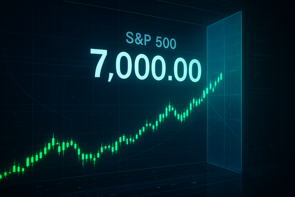 S&P 500 Eyes 7,000 Milestone: Technical Battleground at the 'Gamma Wall'