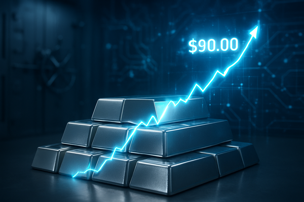 Silver Shatters $90 Mark as Industrial Squeeze and AI Demand Ignite Global Scarcity Panic