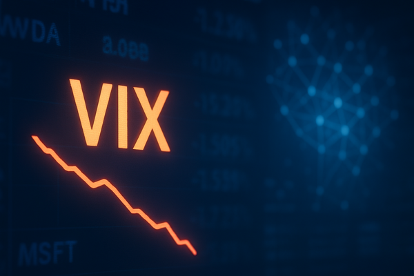 Fear Gauge Relaxes as AI Market Panic Subsides: VIX Drops 4.3% Amid Tech Stabilization