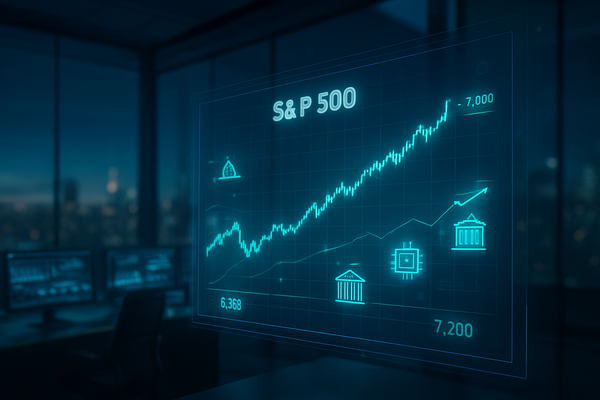 S&P 500 Eyes 7,200 Milestone as Bank of America Signals Strong Technical Floor at 6,750
