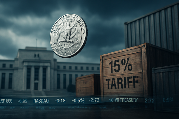 Waller’s ‘Coin Flip’ Commentary Rattles Markets as Tariff Turmoil Clouds 2026 Easing Cycle