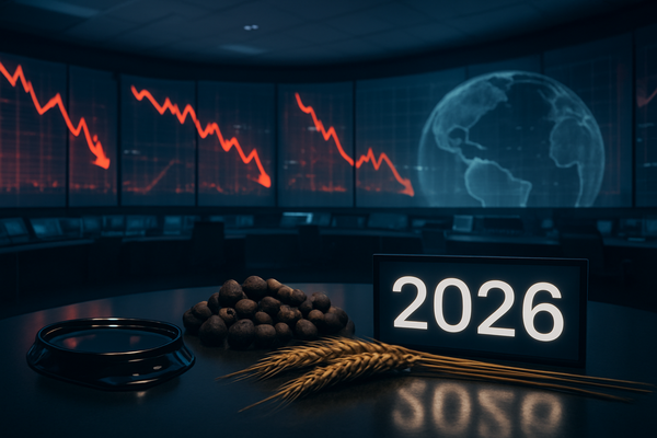 Global Commodity Prices Set for Six-Year Low in 2026 as Oil Surplus and Weak Growth Loom