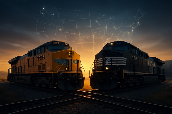 The Transcontinental Titan: Inside the $85 Billion Battle to Redraw the American Rail Map