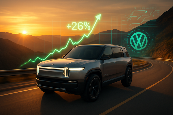 Rivian (RIVN) Shares Rocket 26% on Joint Venture Buzz