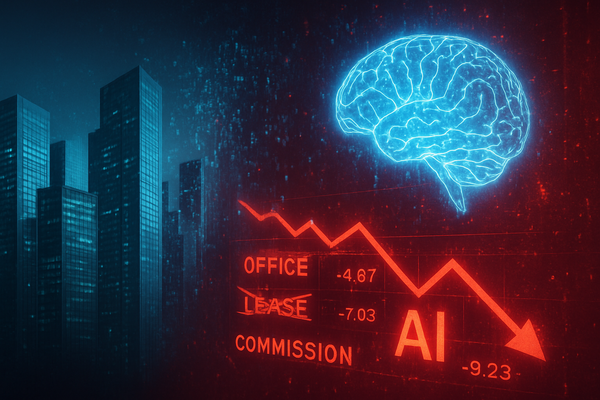 The "AI Scare Trade": Real Estate Service Giants Plunge as Automation Fears Grip Wall Street