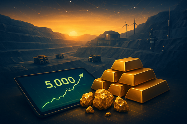 Gold Miners Enter 'Golden Age' as Junior ETF Surges 5.8% Amid $5,000 Bullion Floor