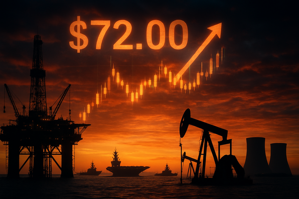 Crude Oil Surges to Six-Month Highs of $72 as U.S.-Iran Nuclear Standoff Intensifies