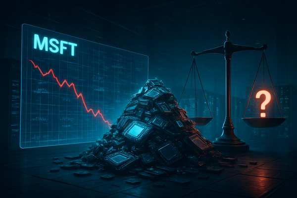 Microsoft’s AI Reckoning: Record Revenues Overshadowed by Massive CapEx and Market Skepticism