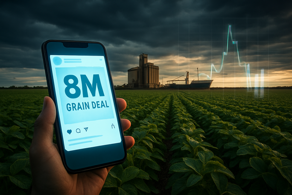 The Great Soybean Seesaw: Trump’s Truth Social 'Pledge' Collides with Grim USDA Realities