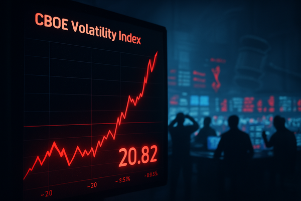 The Return of Fear: VIX Pierces Key Threshold as Market Volatility Roars Back to Life