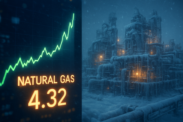 Arctic Blast Ignites Natural Gas Markets: NYMEX Futures Surge 18% as 'Winter Storm Fern' Paralyses U.S. Production