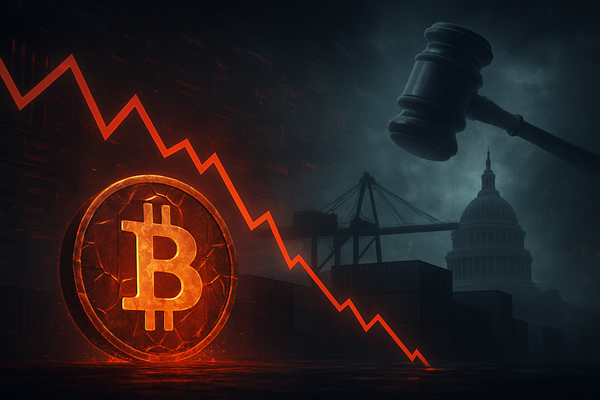 Bitcoin Drops Below $65,000 Amid Tariff Tensions and Regulatory Uncertainty