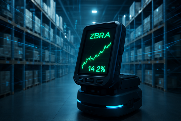 Zebra Technologies Gallops Ahead: 14.2% Surge Defies Mixed Market as Visibility Tech Hits 2026 Maturity