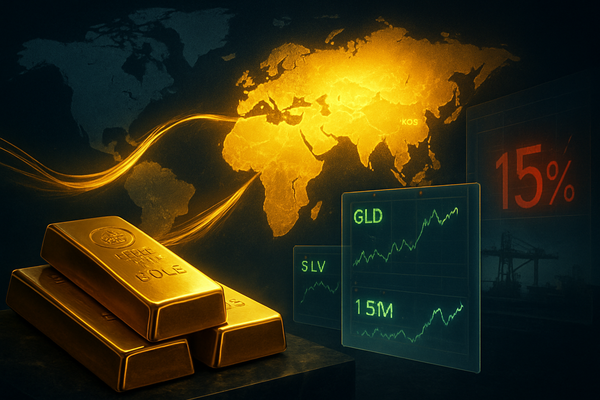 The Golden Shield: Global South's Pivot to Bullion as 15% US Tariffs Shake World Markets