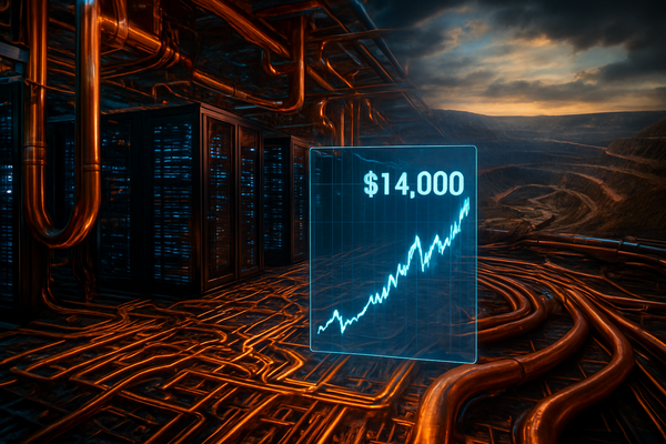 Copper Shatters Records at $14,000 as ‘AI Metals Frenzy’ Collides with Global Supply Shocks
