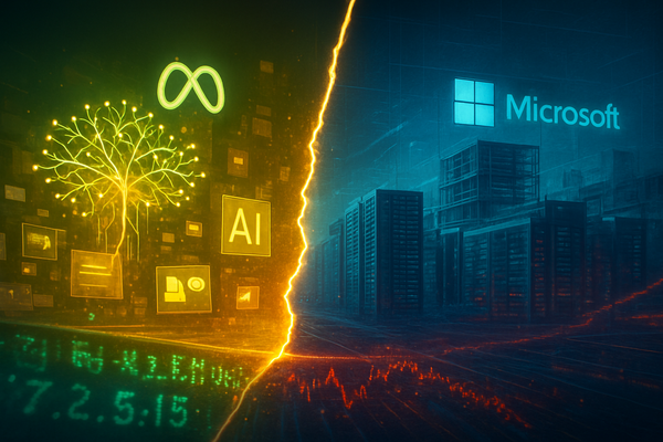The Great AI Divide: Why Wall Street Rewarded Meta’s Pragmatism While Punishing Microsoft’s Ambition