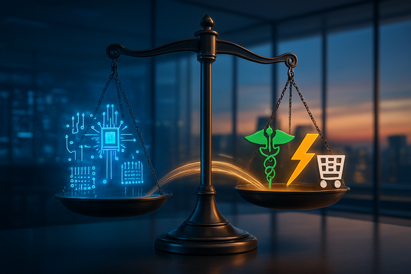 The Great Rebalancing: Why Investors are Fleeing Big Tech for the 'Safety' of Utilities and Healthcare