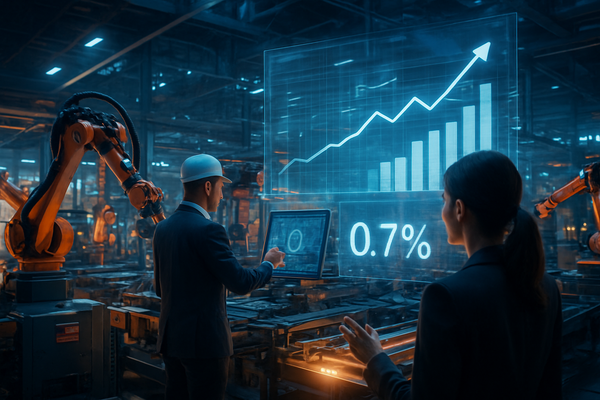 US Industrial Production Shakes Off Stagnation with Unexpected 0.7% Surge in January 2026