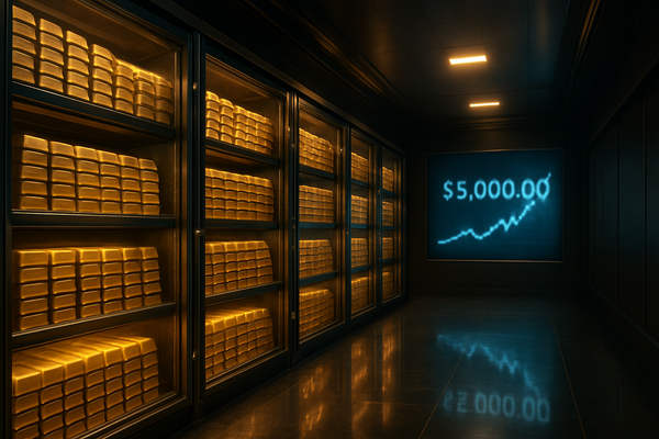 Gold Stability Above $5,000 Driven by Central Bank Hoarding