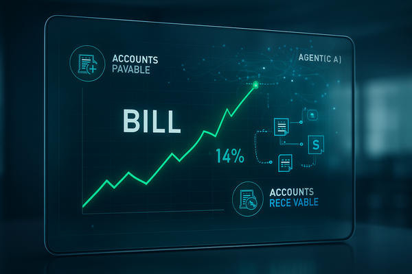 BILL Holdings Surges 14% as Fiscal Q2 "Beat and Raise" Validates AI-First Fintech Pivot