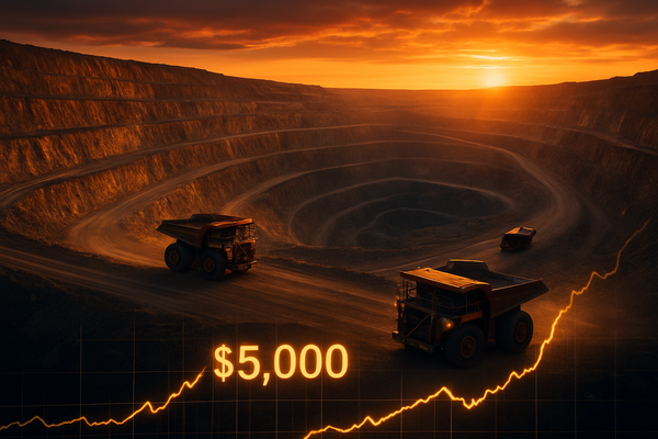The Gilded Era: Newmont and Barrick Gold Reap 'Super-Margins' as Gold Shatters $5,000 Milestone