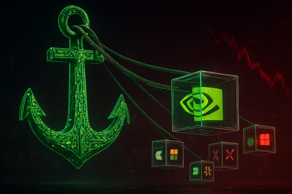 The Nvidia Anchor: How a Single Stock’s Friday Slump Sent the S&P 500 Reeling